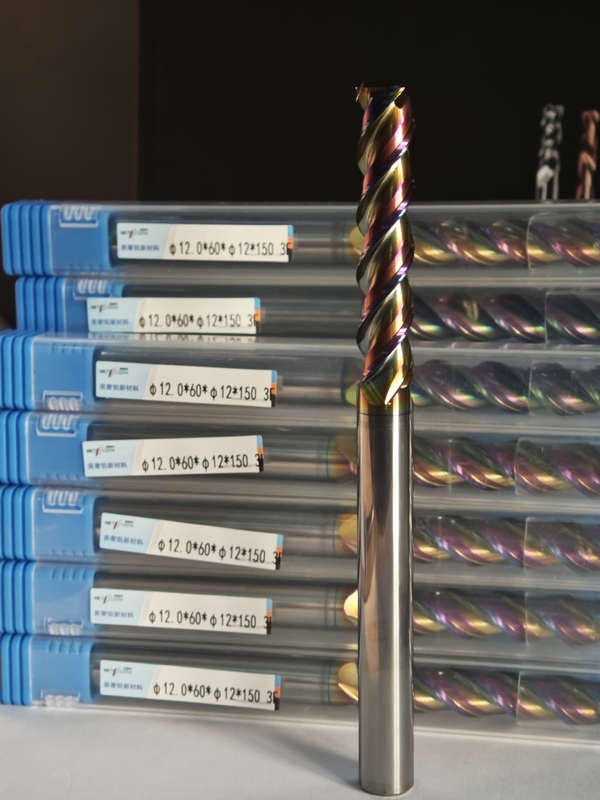 MAE PLUS CNC エンドミルの硬さ HRC55-60 超長長カービッドミール 非鉄金属加工 Φ12x60x12Dx150mm