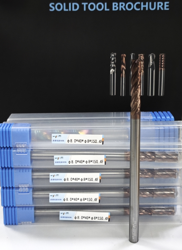 MPE4 固体カービッド 長平面ミール 4F 長端ミール 超長長フルート CNC 長長ミール切断機 8mm x 40 x 150mm 配送タイプ DHL/FEDEX/TNT/UPS