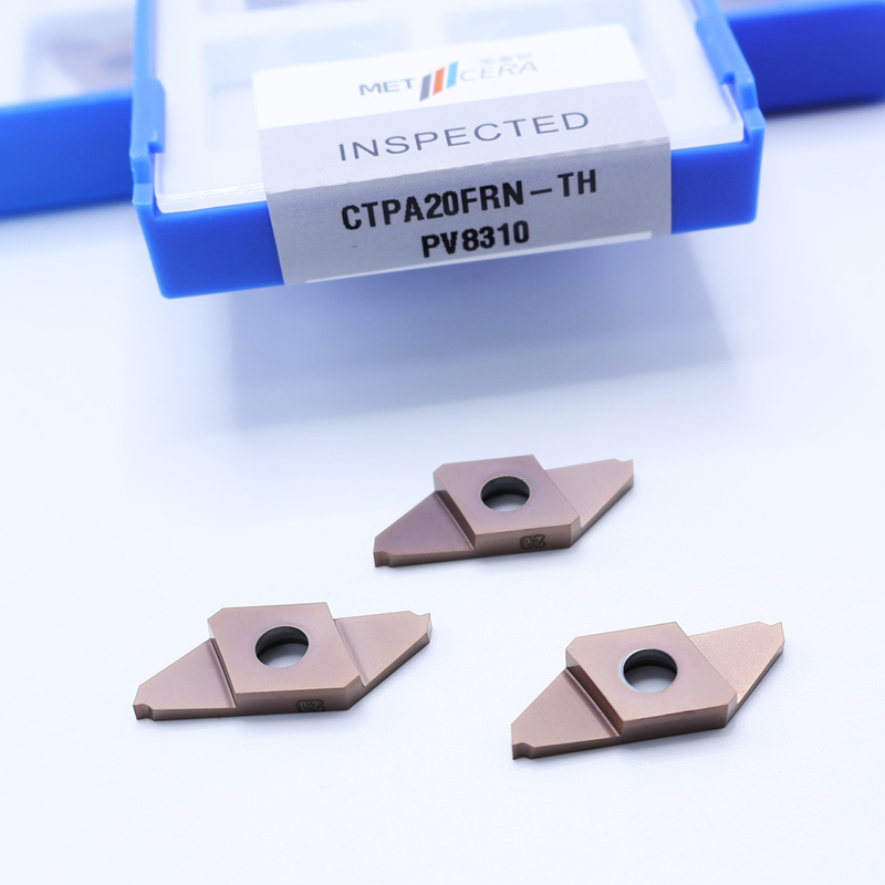 銅製のPVDコーティングカービッド分離 鉄鋼と不?? 鋼の加工用インセット HV4200 CTPA20FRN-TH