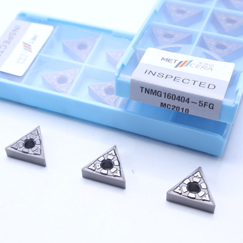 TiCN サーメット CNC 旋削インサート、5FG チップ ブレーカ付き、加工時の耐摩耗性を実現