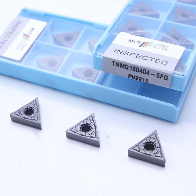 TiCN サーメット CNC 旋削インサート、5FG チップ ブレーカ付き、加工時の耐摩耗性を実現