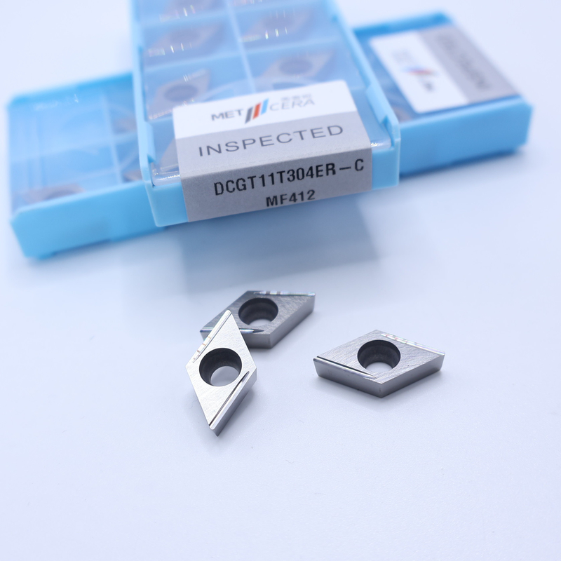 MF412/PV4312 グレード シルバー / ブロンズ DCGT07 DCGT11 カービッド CNC トーニング インセット