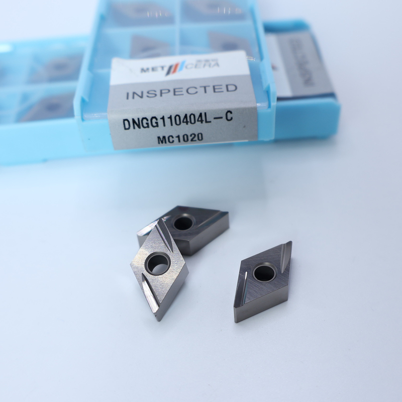 DNGG1104 DNGG11 サーメット CNC サーメットターニング挿入,Cの仕上げ挿入 仕上げチップブレーカー
