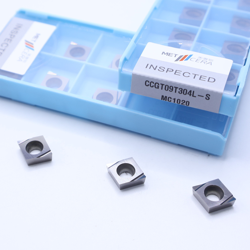 メタル素材 高耐磨性 利点 サーメット CNC トーニング インセット CCGT03 CCGT06 CCGT09 S 仕上げチップブレーカー