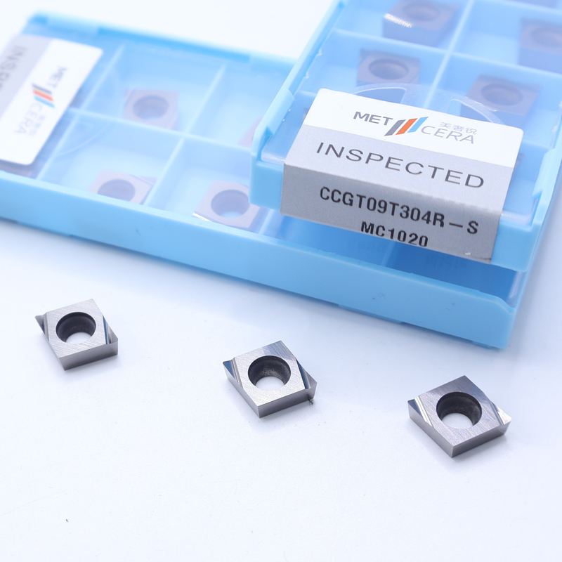 メタル素材 高耐磨性 利点 サーメット CNC トーニング インセット CCGT03 CCGT06 CCGT09 S 仕上げチップブレーカー