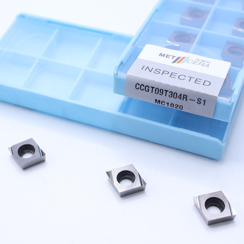 S1 シャープ・フィニッシュチップ・ブレーカー サーメット CNC トーニング インセット CCGT03 CCGT04 CCGT06 CCGT09 高耐磨性優位性