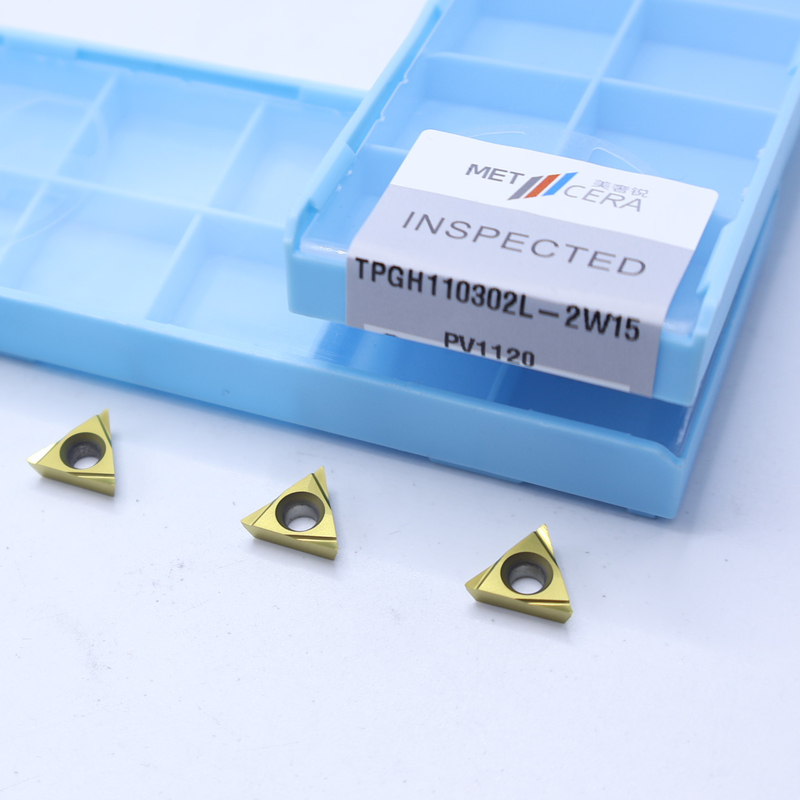 TiCN サーメット CNC トーニング 挿入 TPGH1103 2W15 シャープ・フィニッシュ チップ・ブレーカー 金属材料 高耐磨性