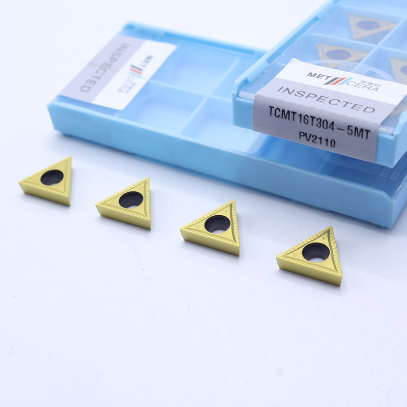 TCMT11 TCMT16 5MT の半完成型チップブレーカー,セルメット ターニング 挿入物