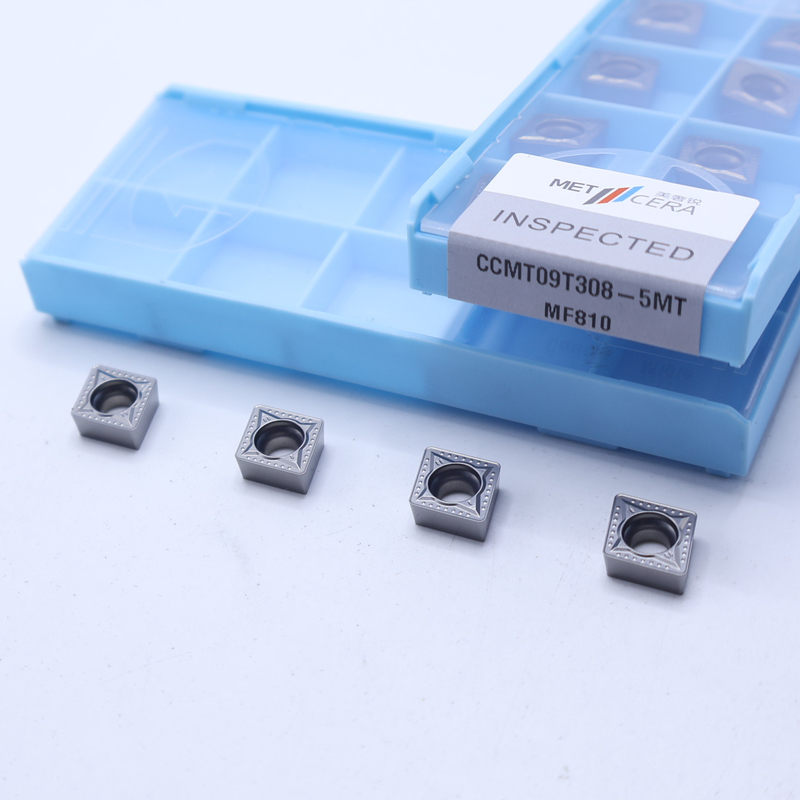 CCMT06 CCMT09 カービッド回転挿入器 5MT スチール,合金鋼,ステンレス鋼のためのチップブレイカー