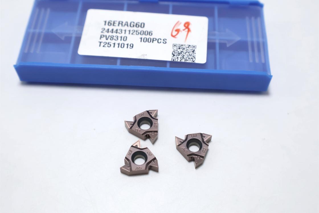 55DEG 外径ねじ切り用超硬インサート 高強度 ねじ切りインサート 部分プロファイル PVDコーティング 16ERAG55 16ERAG60