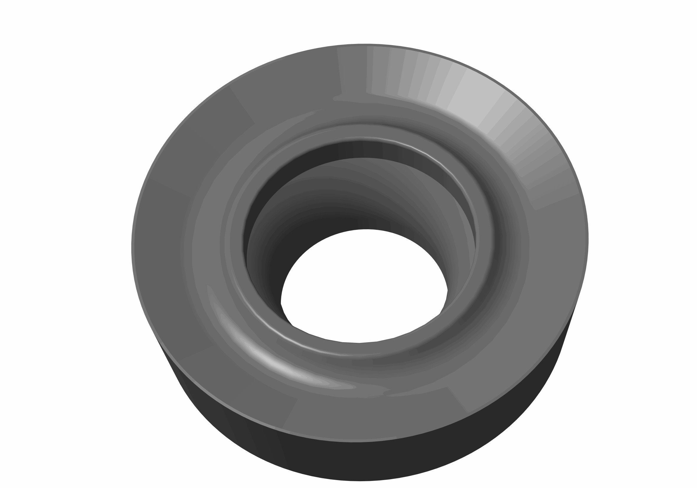 High Performance Face Inserts / Indexable Bearing Inserts ISO Standard RCMT1203